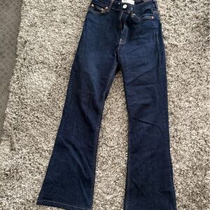 Zara Indigo Denim Trousers